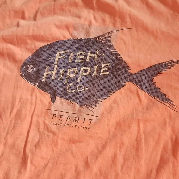 Men's FISH HIPPIE T-Shirt - Picture 3 of 3